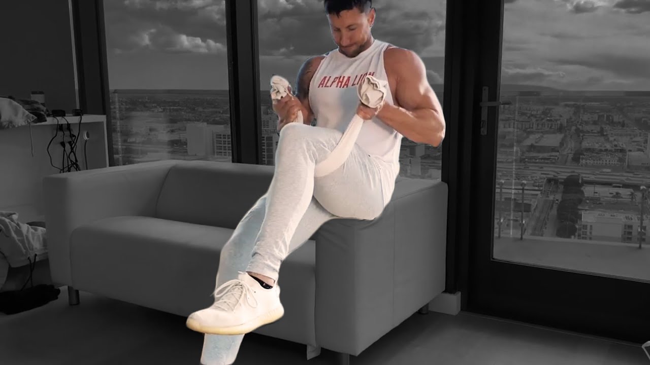 Towel Bicep Curls [No Equipment Exercise] SuperHuman Fitness