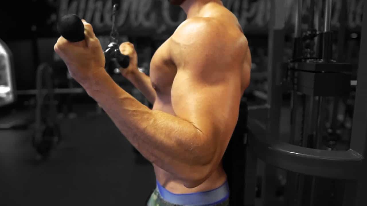 Underhand Grip Tricep Pressdown - SuperHuman Fitness